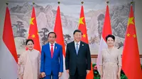 Presiden Jokowi bertemu Presiden Xi Jinping di Chengdu. (Liputan6.com/Delvira Hutabarat)