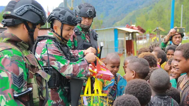 Aparat Gabungan TNI Pulihkan Keamanan di Distrik Homeyo Setelah Pukul Mundur OPM