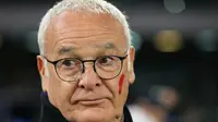 Pelatih AS Roma, Claudio Ranieri. (Carlo Hermann / AFP)