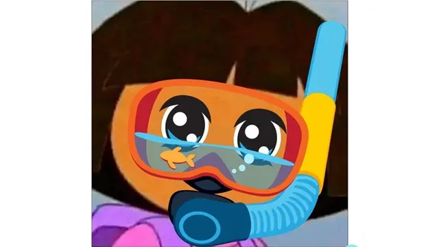 6 Editan Muka Dora the Explorer Ala Netizen, Kocak Menggelitik Perut