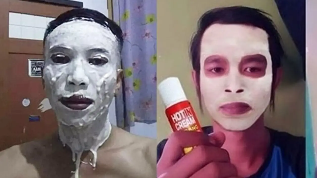 6 Kelakuan Cowok Pakai Masker Wajah Ini Bikin Ketawa
