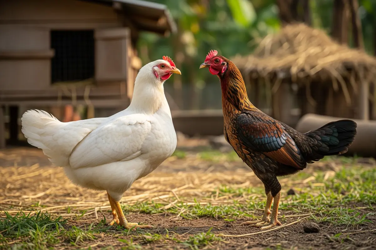 Perbandingan ternak ayam broiler vs ayam kampung di pekarangan