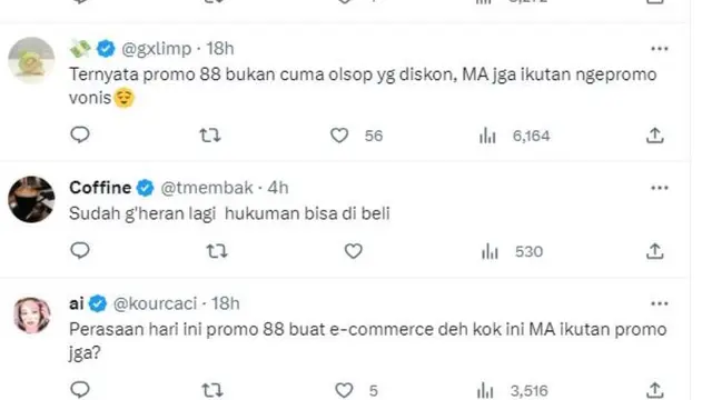 Hukuman Mati Ferdy Sambo Didiskon Jadi Seumur Hidup,Warganet Singgung Promo 8.8 dan Voucer Diskon Pidana
