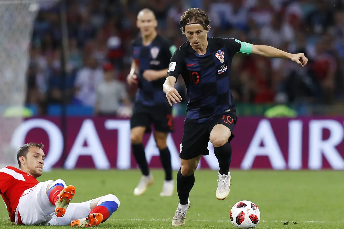 FOTO: Lewat Drama Adu Penalti, Kroasia Singkirkan Rusia