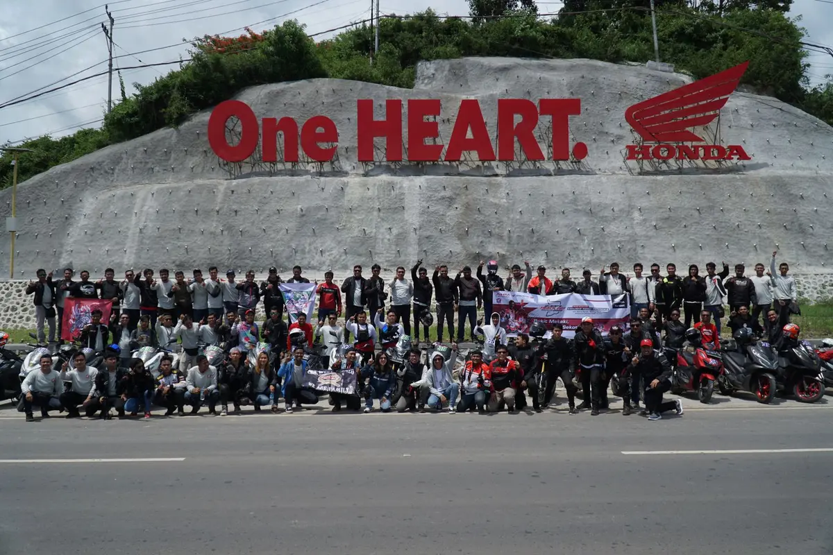 Komunitas Honda Keliling Pulau Lombok