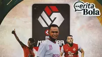 Cerita Bola - Piala Menpora, Assanur Rijal, Syamsuddin Batolla, Marko Simic (Bola.com/Adreanus Titus)