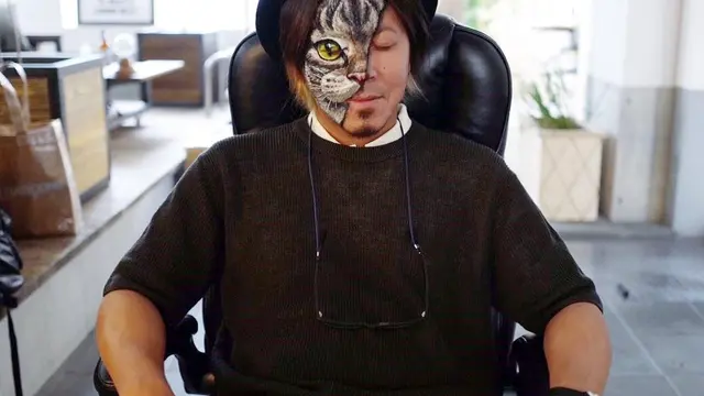 Gabungkan Body Painting dan Makeup, 7 Ilustrasi Ilusi Optik Ini Curi Perhatian