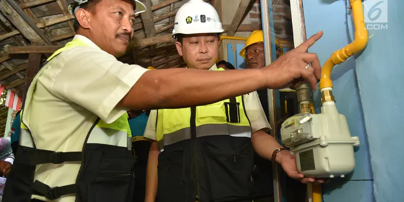 PHOTO: PGN akan Perluas Lima Ribu Sambungan Jaringas Gas di Mojokerto