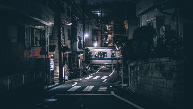 Ilustrasi suasana di malam hari