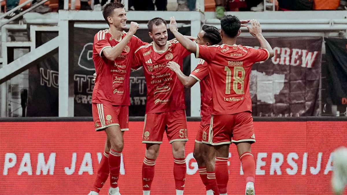 Persija Hantam Brisbane Roar 4-0 dalam Uji Coba dan Launching Tim, meski Diboikot The Jakmania
