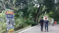 Panjang jogging track yang tersedia adalah 5 km. (Liputan6.com/Yanuar H)