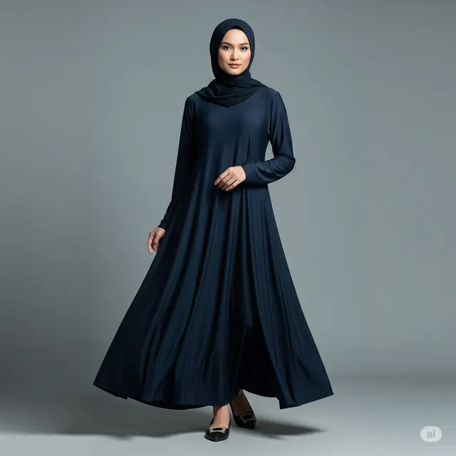 8 Model Gamis yang Cocok untuk Perut Buncit: Tampil Langsing & Percaya Diri