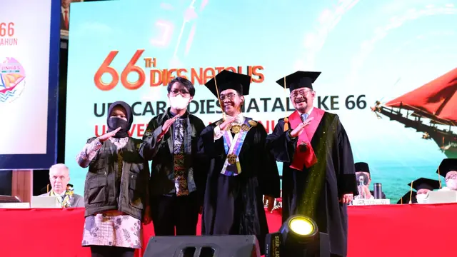 Dies Natalis 66 Unhas, Sabtu (10/9).
