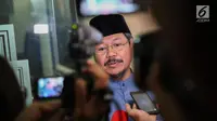 Juru Bicara Hizbut Tahrir Indonesia (HTI) Ismail Yusanto di kantor DPP PKB, Kamis (27/7/2017). (Liputan6.com/Faizal Fanani)