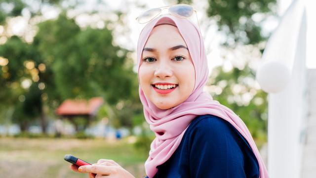 semangat bahagia islam muslim