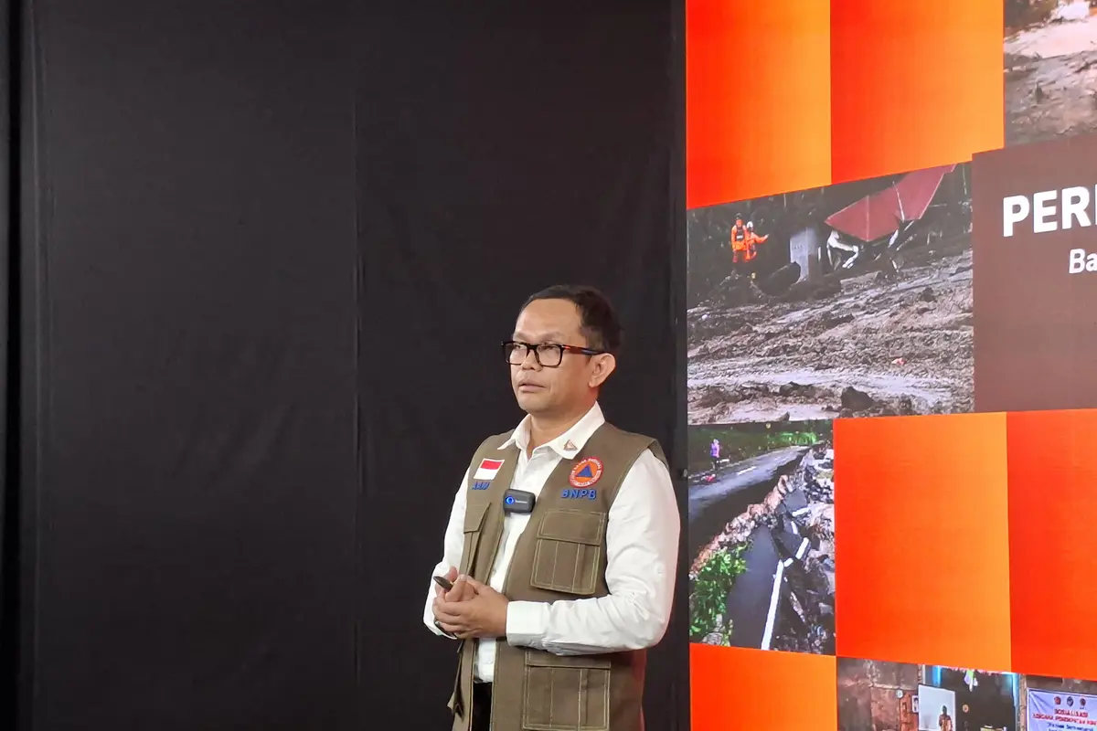 Kepala Pusat Data, Informasi, dan Komunikasi Kebencanaan BNPB Abdul Muhari.