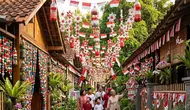 10 Dekorasi Jalan Kampung dari Botol Bekas Bertema Kemerdekaan, Kreatif dan Hemat Biaya