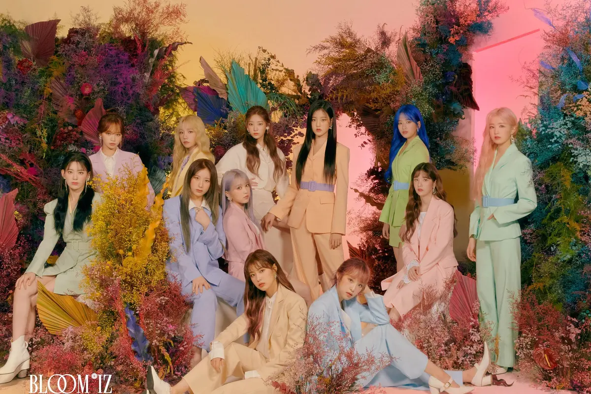 Iz*One. (Off The Record Entertainment/ Swing Entertainment via Soompi)