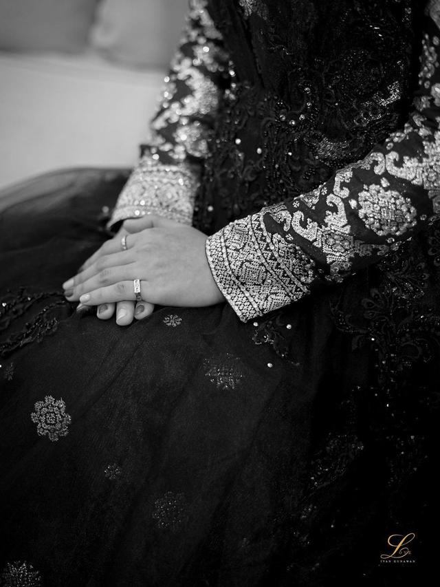 7 Detail Gaun Lesty Kejora di Acara Menuju Cinta Abadi, Dirancang Ivan Gunawan 3 Hari