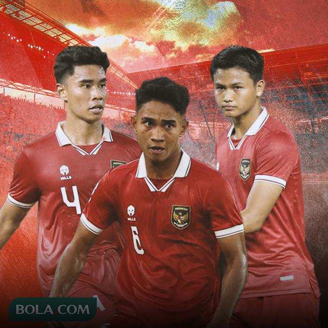 Indonesia - Marselino Ferdinan, Muhammad Ferarri dan Hokky Caraka