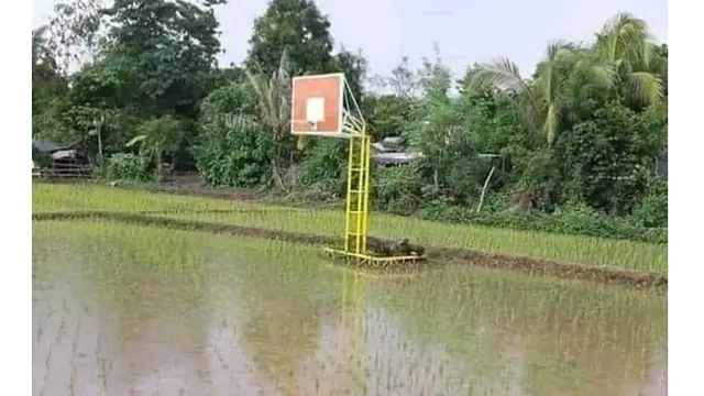 6 Potret Lapangan Basket Ini Nyeleneh, Bikin Geleng Kepala