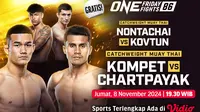 Jadwal Live Streaming ONE Friday Fights 86 di Vidio