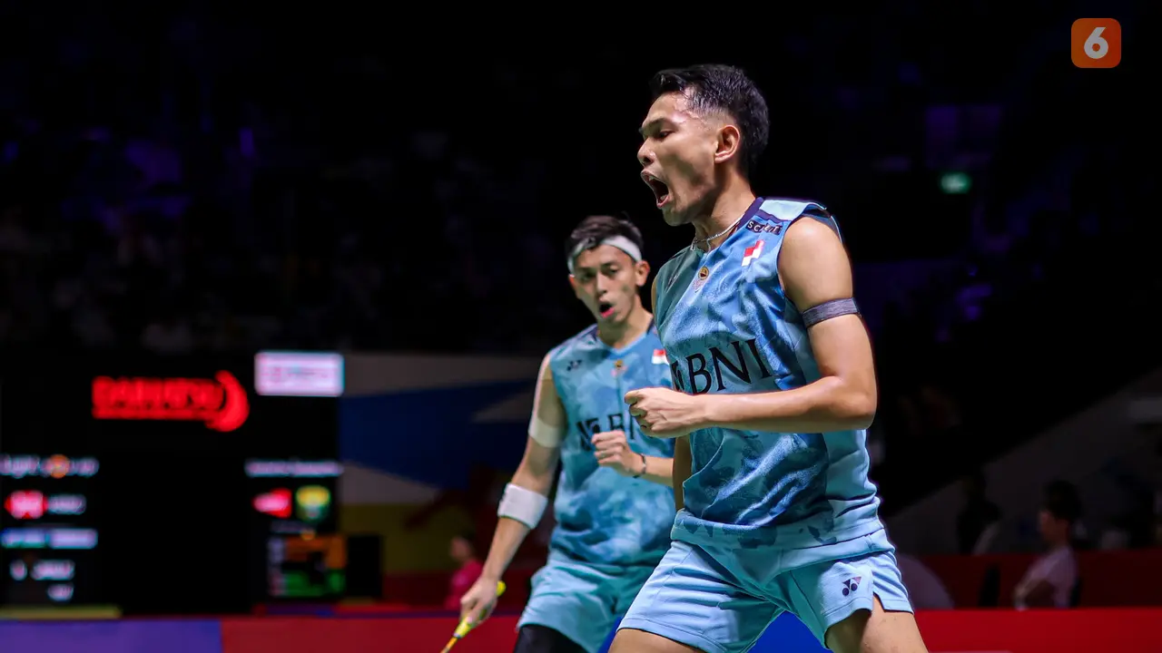 Foto: Fajar/Rian dan Leo/Daniel Sukses Maju ke Babak 16 Besar setelah Menang Dua Game Langsung di Hari Pertama Indonesia Masters 2024