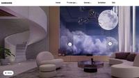 Pengalaman virtual yang dihadirkan Samsung untuk memperlihatkan jajaran TV besutannya. (Dok: Samsung)