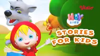 HeyKids Stories for Kids hadir untuk memberikan cerita populer dalam bentuk 3D yang disajikan dalam Bahasa Inggris. (Dok. Vidio)