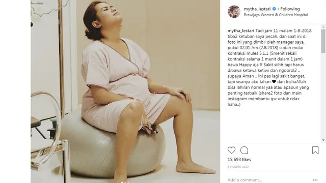 Mytha Lestari (Foto: Instagram)