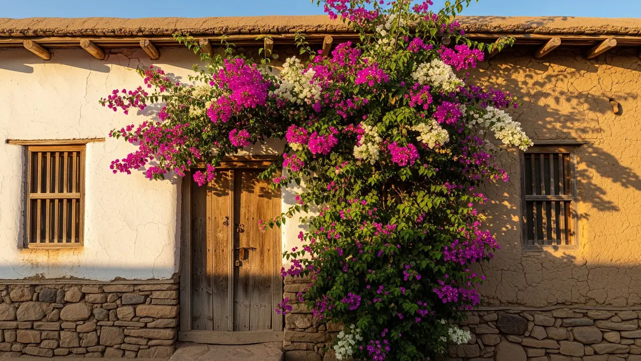 Bunga Kertas (Bougainvillea)/AI Generated