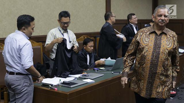 Mantan Dirut PLN Sofyan Basir Bersaksi di Sidang Bowo Sidik Pangarso