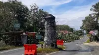 Tugu Jati Bedug, tugu perbatasan Wonogiri, Sukoharjo dan DIY. (Instagram/@bejodoyomangan/Solopos.com)