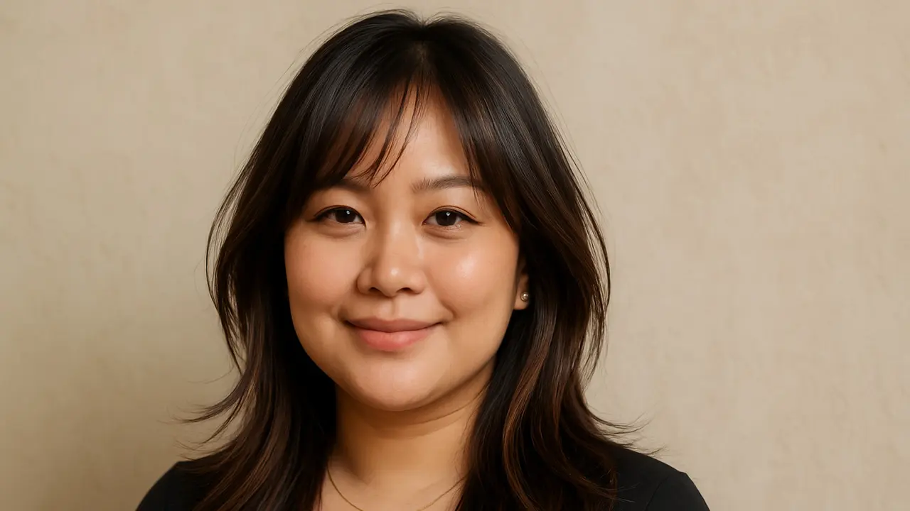 Model Rambut Layer Panjang Wajah Bulat untuk Usia 30-an (Foto: ChatGPT)