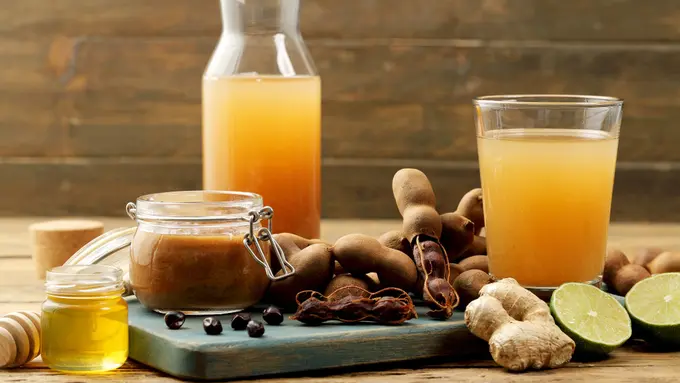 minuman tradisional jamu
