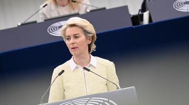 Presiden Komisi Eropa di Uni Eropa: Ursula von der Leyen. Dok: Twitter Ursula von der Leyen @vonderleyen