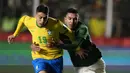 Bermain di Stadion Hernando Siles, Brasil menang empat gol tanpa balas. (AP/Juan Karita)