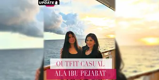 Fimela Update: Outfit Casual Ibu Pejabat