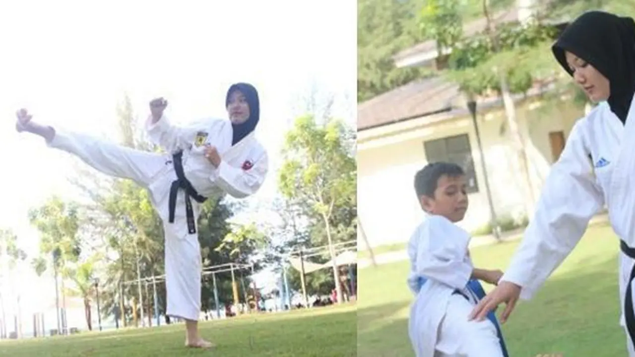Pelatih karate./Copyright Wanodya Ayu Tama