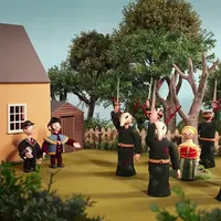 Video dari lagu terbaru Radiohead, Burn the Witch. (creativereview.co.uk)