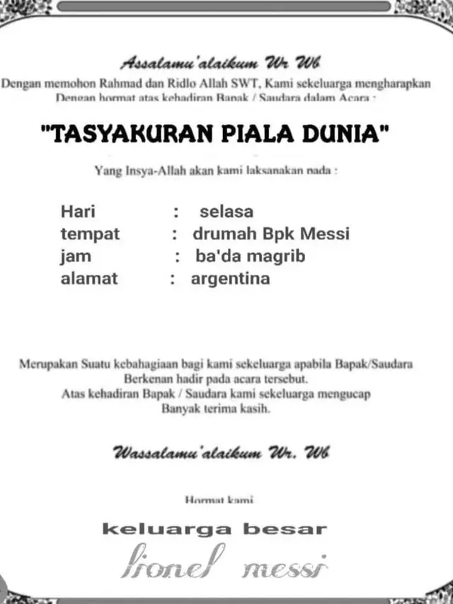 7 Editan Kocak Netizen Hasil Piala Dunia 2022 Qatar Ini Bikin Tepuk Jidat
