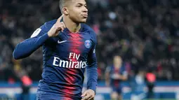 1. Kylian Mbappe (PSG)- 11 gol dan 4 assist (AFP/Geoffroy Van Der Hasselt)