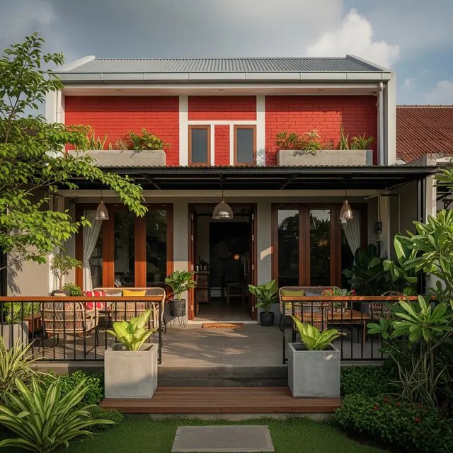 9 Warna Cat Teras Sesuai Konsep Rumah, Inspirasi Tampilan Elegan dan Modern