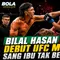 Bilal Hasan Menang KO di Debut UFC, Sang Ibu Tak Berani Nonton Pertandingannya