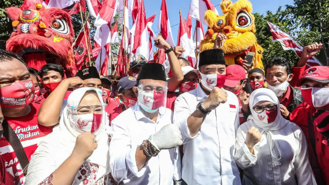 Pasangan calon nomor urut satu wali kota dan wakil wali kota Surabaya Eri Cahyadi-Armudji (Foto: Dok Istimewa)