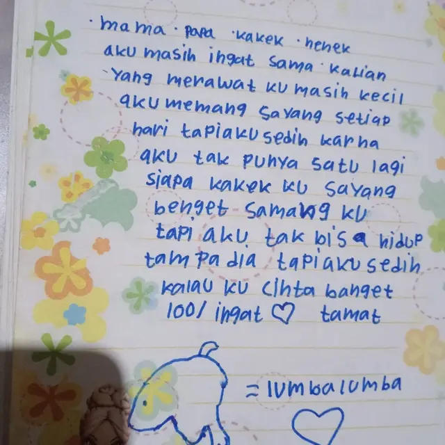 6 Potret Isi Diary Netizen ketika Kecil Ini Bikin Ngakak, Ceritakan Kejadian Random