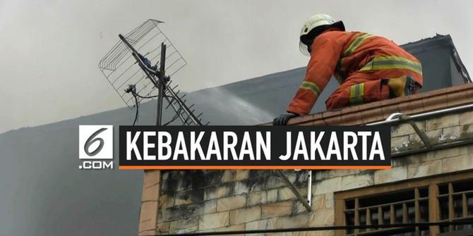 VIDEO: Gas Meledak, 3 Rumah Terbakar