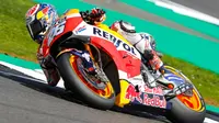 Dani Pedrosa menegaskan akan memberikan 100 persen kemampuan yang dimiliki demi menjadi yang tercepat di MotoGP Jepang. (dok. MotoGP)