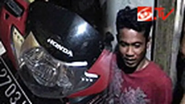 Pencuri Sepeda Motor Dihajar Massa