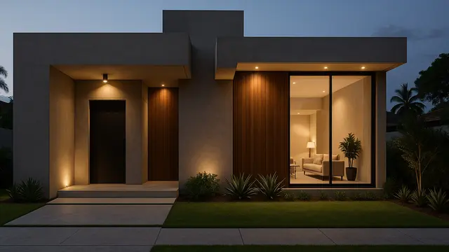 Model Rumah Minimalis 1 Lantai Ala Tahun 2025 yang Sederhana tapi Mewah/AI